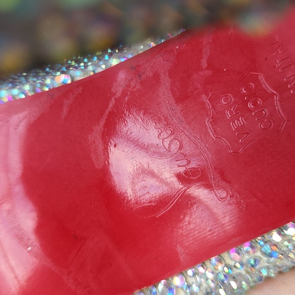 Crystal Covered Platform Stilettos - Picture 11 of 13